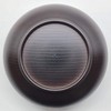 bowl winged wood grain walnut