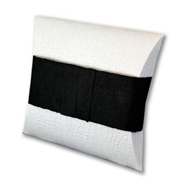 At Peace Memorials Journey Biodegradable Cremation Urn for Water/Earth Burial Adult 220 Cubic inches (Embossed Black)