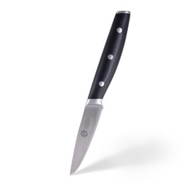 MasterChef Paring Knife 8" with High Carbon Stainless Steel Blade and Triple Riveted Handles, Professional Quality Kitchen Knife for Precision Cooking at Home, Perfectly Balanced, Razor Sharp