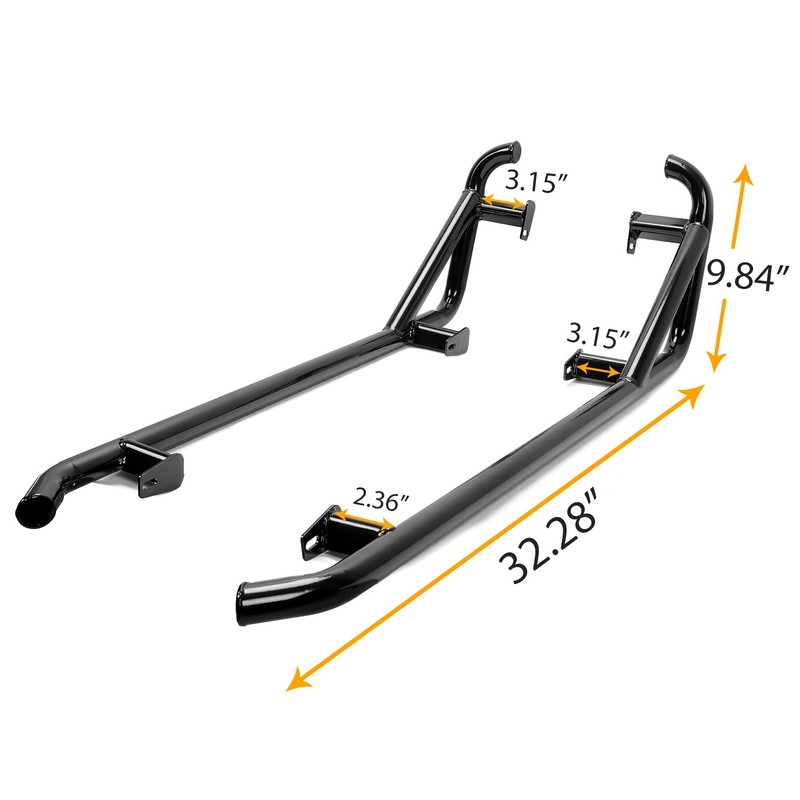 KUAFU Nerf Bars Rock Sliders Compatible with 2014-2023 Polaris RZR