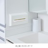 ideaco(イデアコ) ゴミ箱 丸形 1.2L 直径12.5✕高さ18.5cm mini TUBELOR white (ミニチューブラー ホワイト)