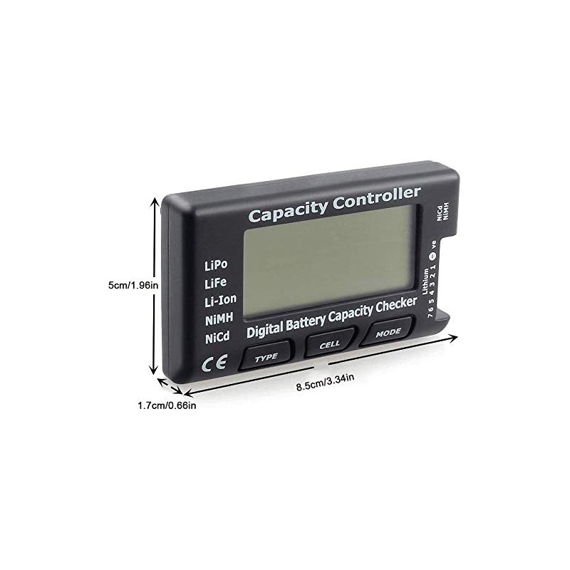 Capacity Checker Controller Tester Voltage Tester 1-7S