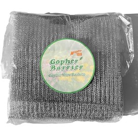 Gopher Barrier, Gopher Wire Baskets, Small (Up to 3 Gallon Plant), 5 Pack, for Outdoor Planting and Gardening