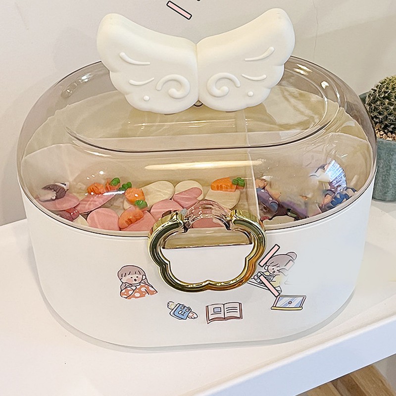 Hair Accessories Organizer for Girls Plastic Hair Ties Clips Headband