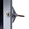 Hollow-Wall Anchors, Drywall Anchor kit with Screws, Self-Drilling Hollow Wall