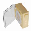Rotating Vinyl Disc Alarm Clock Speaker Retro 360 Degree Stereo