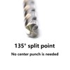VALYRIANTOOL 1/8" Cobalt Drill Bits(20PCS), M35 HSSCO High Speed Steel