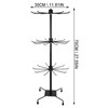 Zerodeko 1PC 3- Tier Hat Display Rack Stand, Metal Retail
