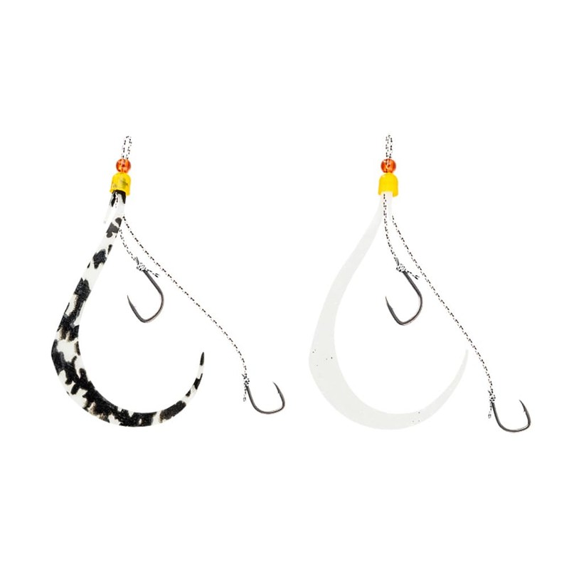 JACKALL(ジャッカル) Ranbu Binbin Switch Spare Rubber Hook Set, Gradated #10/#9