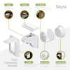 Skyla Homes Magnetic Cabinet Locks (12-Pack 2 Keys) Baby Proofing