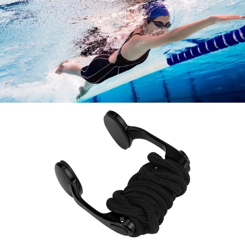 Diving Nose Clip Adjustable Aluminum Alloy Professional Swimming Nose Plug