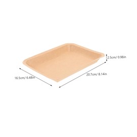 ULTECHNOVO 50pcs Reusable Serving Trays for Seafood and BBQ Food-Grade Paper Plates for Crawfish Crab and Lobster Boils for Parties and Events