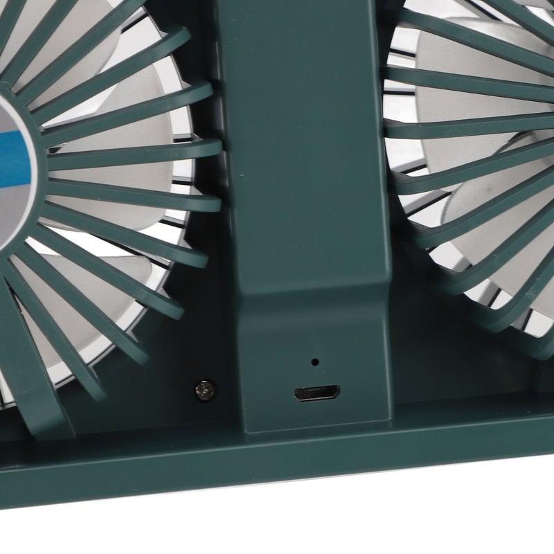20W Solar Panel High Speed Airflow 5V Dual Exhaust Fan
