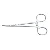 Hergom Mosquito Pinza Curva 12 Cm Acero Inoxidable