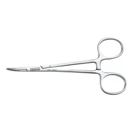 Hergom Mosquito Pinza Curva 12 Cm Acero Inoxidable