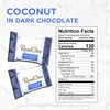 RUSSELL STOVER Dark Chocolate Coconut Candy Gift Bag, 6 oz.