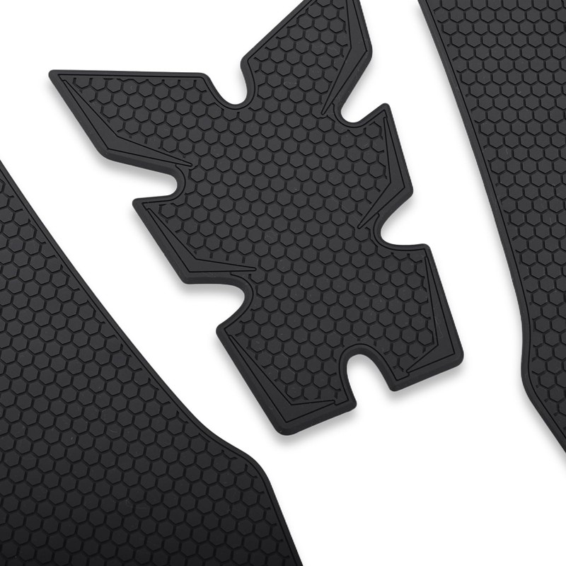 BYEMTTY 3D Traction Pad Tank Kit for Honda CBR650R/E-Clutch (19-25)