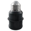 LQ Industrial 2PCS Glass Shade Convertible Lamp Head with Socket