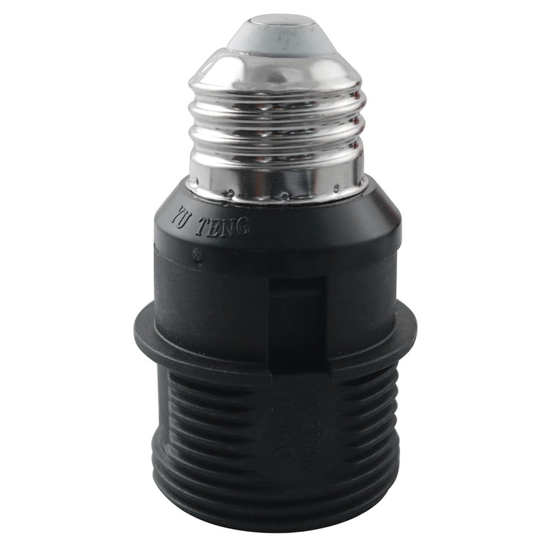 LQ Industrial 2PCS Glass Shade Convertible Lamp Head with Socket