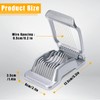 Egg Cutter Stainless Steel Dishwasher Safe, Egg Divider, Potato Cutter,