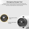 2 in 1 Car Window Breaker Seatbelt Cutter Safety Hammer