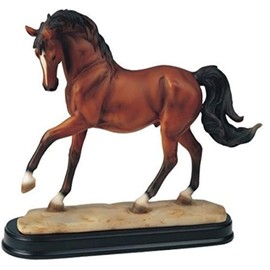 StealStreet SS-G-11433 Horses Collection Brown Horse Figurine