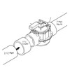 Compatible With Jandy 4716 2 Port 2 to 2-1/2-Inch Positive