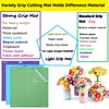 VIKDOOK Cutting Mat for Cricut 12” X12” Variety Grip Sticky