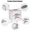 Sumnacon Tissue Box Cover Square, Bless You Tissue Holders, Decorative