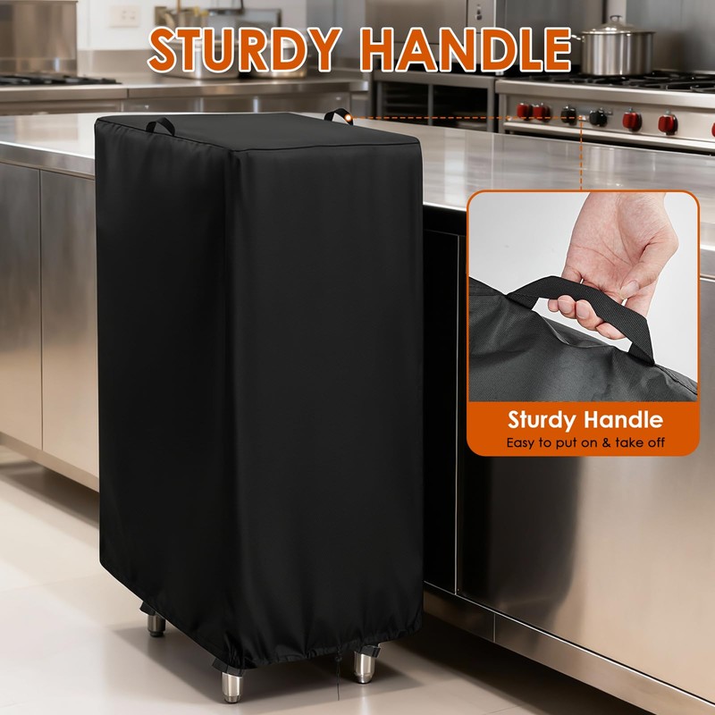 Letsteel Cover Compatible with Kratos Commercial Deep Fryer Cover -