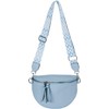 styleBREAKER 02012401 Women's Half Moon Crossbody Shoulder Bags Plain Adjustable