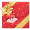 Lindt LINDOR Holiday Milk Chocolate Candy Truffles Wrapped Gift Box,