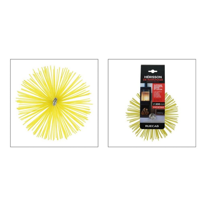 RUECAB - Chimney Stand, Chimney Brush - With Standard Thread