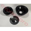 espeedpro21 Big Block Chevy Black Steel Long Water Pump Crankshaft