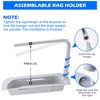 NiHome Telescopic Kitchen Over Sink Organizer with Towel Hanger, Expandable