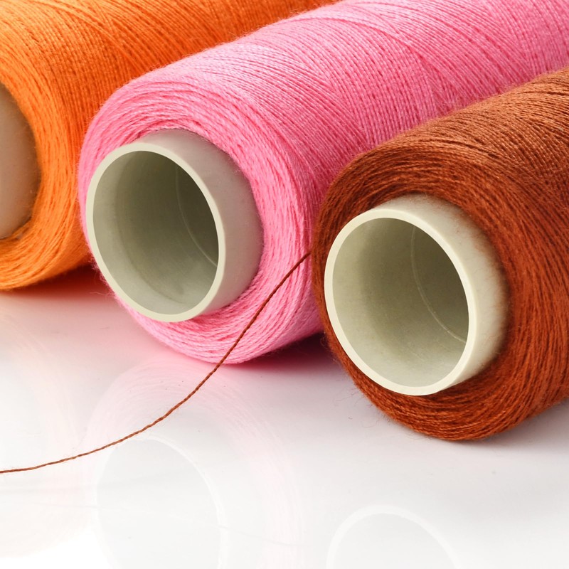 12 Color Sewing Thread Kit, Needle and Polyester Threads Small