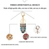 Cute Owl Rhinestone Keychain, Sparkling Animal Charm Keychain Pendant, silver