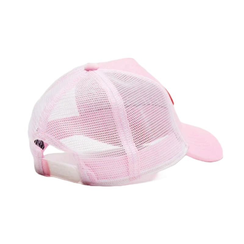 Von Dutch Pink Crush Velvet Trucker Hat