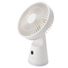 Desktop Fan Portable 5 Speed Power Display Quiet USB Rechargeable
