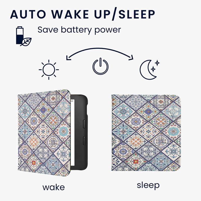 kwmobile Case Compatible with Kobo Libra 2 Case - PU