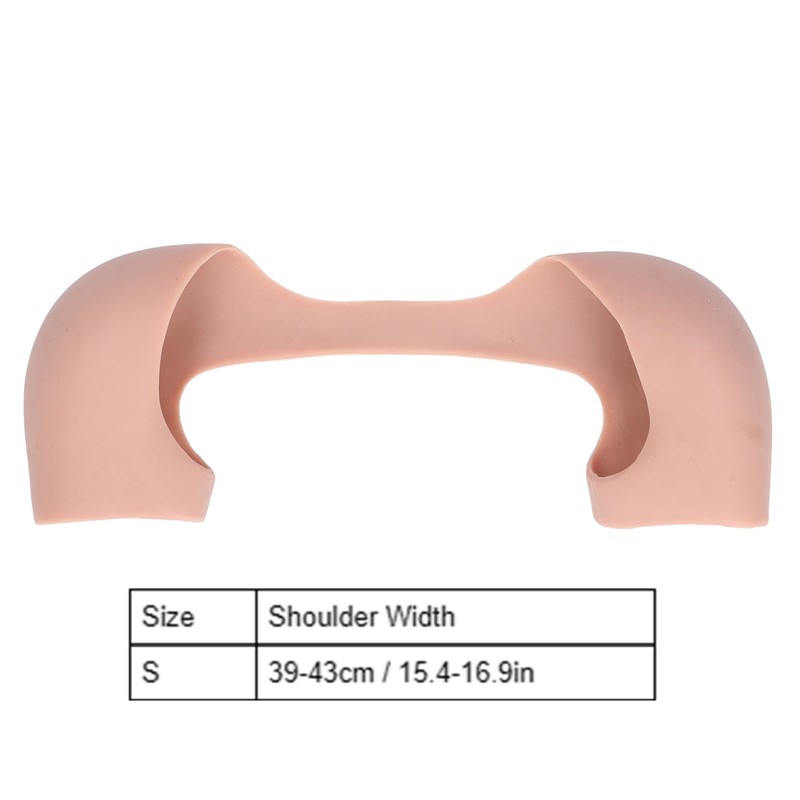 Silicone Shoulder Pad Concealed Soft Elastic Breathable Silicone Anti Slip