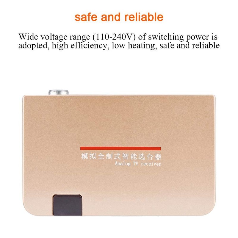VBESTLIFE Analogue TV Adapter for Analogue TV Receiver with HF