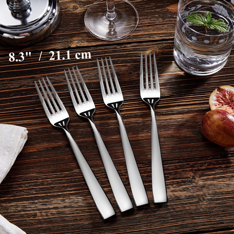 KEAWELL Premium 4-Piece Louis Dinner Fork, 18/10 Stainless Steel, Set