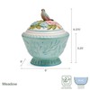 Fitz and Floyd Meadow Cookie Jar, 9 Inch
