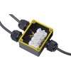 revolt Outdoor Cable Connector: Outdoor Cable Connection Box, 3-Way, for
