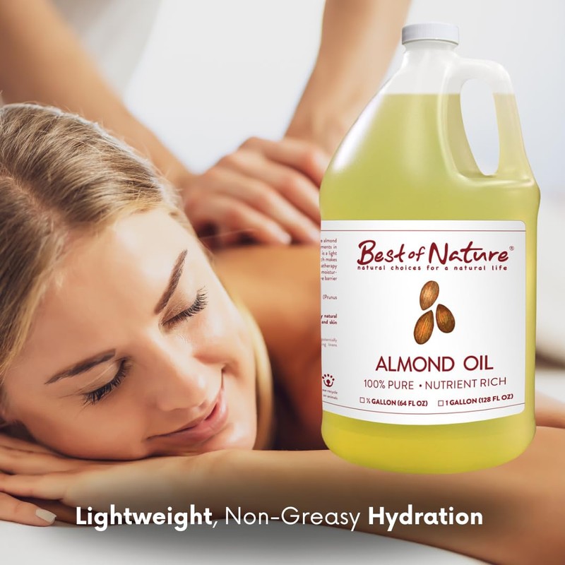 Best of Nature 100% Pure Sweet Almond Oil – Moisturizing