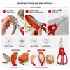 Detachable Seafood Scissors for Crab & Lobster – 2Cr14 Stainless