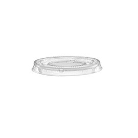 DHG PROFESSIONAL 2500 Counts Diposable Clear Lids for Plastic Portion Cups (Clear Lids)