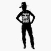Charlie Don't Surf Bumper Sticker Vinyl Decal 5 inches