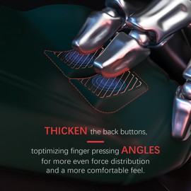 playvital Protective Case for Steam Deck LCD, Protective Case, Non-Slip Soft Rubber Case with Backbutton/Stick Caps for Steam Deck (Armor Series Racing Green)